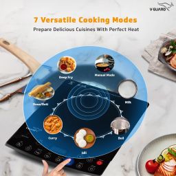 v-guard 1600 W Induction Cooktop Push Button image 3