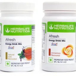 Afresh Energy Drink - Tulsi Flavor & Cinnamon Flavor For Weight Loss Energy Drink-image-77
