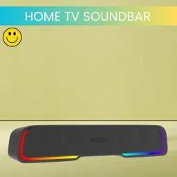 SACRO Audio Bar (PORTABLE HOME THEATER SOUNDBAR)Crystal Clear Sound With RGB LightZ5 25 W Bluetooth Soundbar-image-85