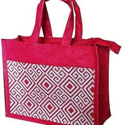 Jute Lunch Bag|Tiffin Bag|Tote Bag|Jute HandBag for Men & Women Lunch Bag-image-73