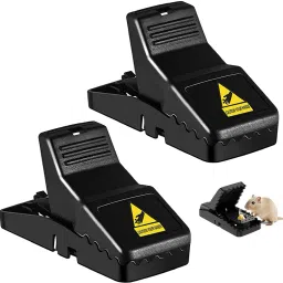 Rat Traps House Garden Patio, Reusable Mouse Traps for Mice, Rats Live Trap-image-40