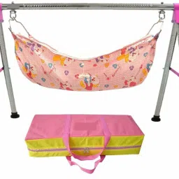 Baby Folding Swing Cradle/ghodiyu/parna/jhula, with Hammock-23