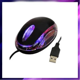 NKL Stylish USB Wired Gaming Mouse With Lights for Computer 124 Wired Ambidextrous Optical Gaming Mouse-picture-24