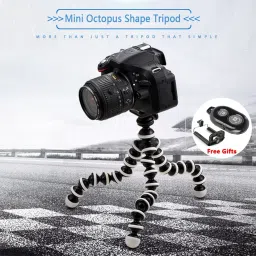 PULTO Heavy Duty Gorilla Tripod Stand +BT Selfie Shutter Remote Flexible mobile holder Tripod, Monopod, Monopod Kit, Tripod Ball Head, Tripod Bracket, Tripod Clamp, Tripod Kit image 2