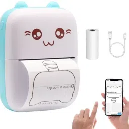 IMMUTABLE Mini Printer Fast Paper Output Label Printer awq16 Single - TextUsed For: Title, Compare image 2