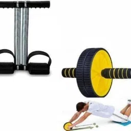Fat Burning AB Wheel With Tummy Trimmer Home Ab Exerciser Fitness Accessory Kit Kit-picture-26