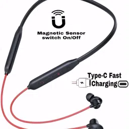 Gaming Neckband With 48 Hrs Playtime, ENC, Fast Pairing Earphone_YR Bluetooth & Wired Headset-image-70
