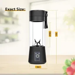 Protein-Shake-Mixer 6-Blade Juicer Blende USB Mixer Juicer Jar-image-26