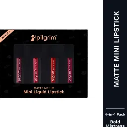 Matte Mini Liquid Lipstick 4 in 1 Pack Smudgeproof, Hydrating & Lightweight-2