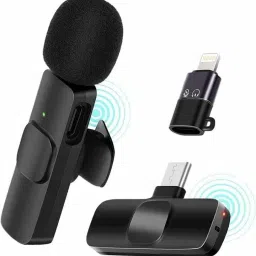 Microphone K8 MIC Wireless plug-komi FOR Type C Smartphones Mic and Lightning Port iOS Phone Wireless Microphone-picture-23