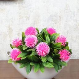 foliyaj Multicolour Plastic & Polyester Artificial Plant With Pot-picture-7