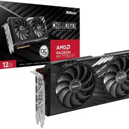 ASRock RX 7700 XT GDDR6 12 GB AMD Radeon Chipset 192 bit 2584 MHz Graphics Card-27