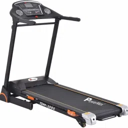 TDM-105S (4HP Peak) Max 115kg, 3 Lvl. Incline, Speed 14 Kmph, Foldable Home Use Treadmill-image-15