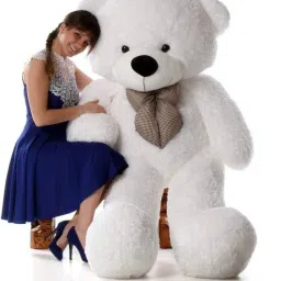 3 Feet Stuffed Spongy Hugable Imported Teddy Bear (Super Quality) Special For Gift - 91 cm-image-5