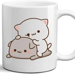 Bubu Dudu Designer Printed Coffee 67 Ceramic Coffee Mug-image-4