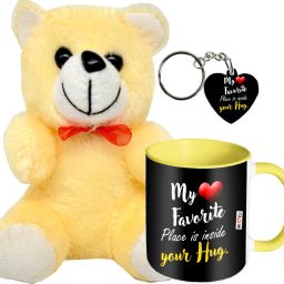 Mug, Soft Toy, Keychain Gift Set-3