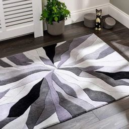Grey Polyester Carpet-9
