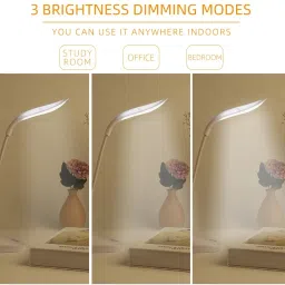 nairo Rechargeable led Touch Study Lamp with Three Brightness Level Study Lamp image 2
