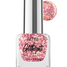 Glitterati Nail Paint, Quick Drying, Glittery Finish, Long Lasting - 10Ml Glam Dust-picture-4