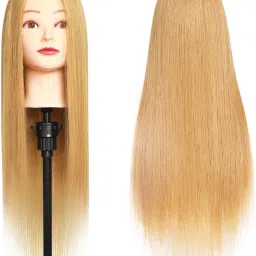 100% Curling Dummy | Length: 28 Inches | 85% Real Human Dummy (Blonde) Hair Extension-image-40