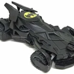 Black Mobile Batman Advanced 1:16 Scale Rechargable Remote Control car for Kids (Black)-image-1