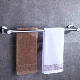 High Grade 304 Stainless Steel Towel Rod/Towel Rack for Bathroom/Towel Bar/Towel Hanger/Towel Stand/Bathroom Accessories Silver Towel Holder-image-47