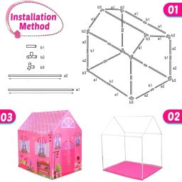Large Dollhouse Tent for Creative Play-image-23