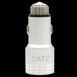 Brilyant 2 Ampere 2 USB Ports Car Charging Adapter (Compact Design, CZ-CC2-SV, Silver)-24