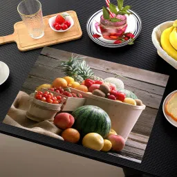 loomantha Rectangular Pack of 6 Table Placemat image 2