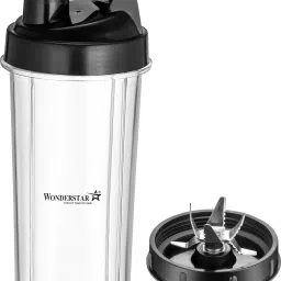 Nutri Bullet Blending Jar, 600ml, Transparent Polycarbonate Body with Sipper Lid Mixer Juicer Jar-picture-7