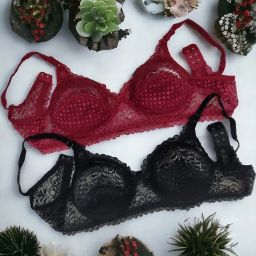 Pack of 2 Women Bralette Non Padded Bra-image-33
