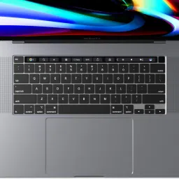 Etzin Silicone Keyboard Cover Skin with-Touch Bar, With ESC Button EPL-915CC MacBook Pro 13 A2338 M1 A2289 Keyboard Skin image 4