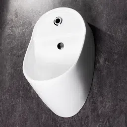homemates Automatic Sensor Flush System Ceramic Urinal Toilet for men Wall Hung Urinal Pot Smart Flush System Standard Commode Urinal image 3