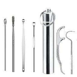 6 Pcs Ear Cleaning Tools kit And 7 Pcs Tooth Pick Cleaner Set-image-10