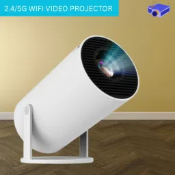 FRONY Mini HD Projector for Home 4KSupport With Built-in App Netflix/Prime/YouTubeE354 (4500 lm / 1 Speaker / Wireless / Remote Controller) Portable Projector-picture-41