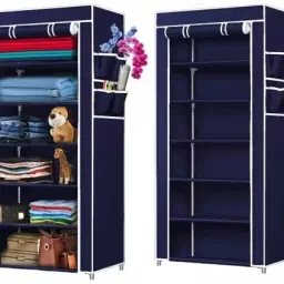 Multipurpose 6-Tiers Shoe Rack with Dustproof Zip Cover,made by Non Woven Fabric PVC Collapsible Wardrobe-image-63