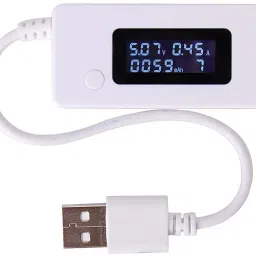 USB Port Tester Charger Capacity Current Voltage Meter with OLED Display Digital Voltage Tester-20