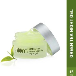 Green Tea Night Gel Cream | Anti-aging Oil-free Moisturizer with Glycolic Acid-3