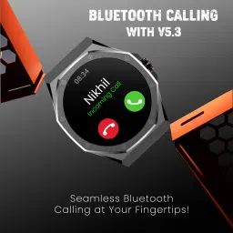 Cellecor E4 EDGE 1.52" HD+ Round Display with 850 NITS | BT-Calling | AOD | Smartwatch image 3