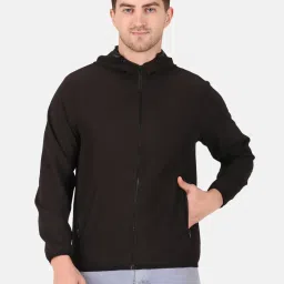 Prosperity Solid Men Wind Cheater-image-42