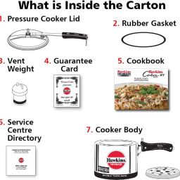 hawkins Hevibase (IH30) 3 L Induction Bottom Pressure Cooker image 5