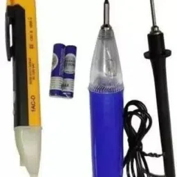 (Pack of 2) Volt 90-1000V AC Tester &Continuity Tester check Cables (4000 Count) Analog Voltage Tester-image-0