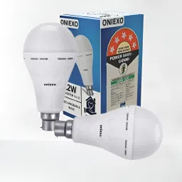 Pack of 2-Compact and Lightweight 12W Emergency Bulb with Easy Installation 4 hrs Bulb Emergency Light-21