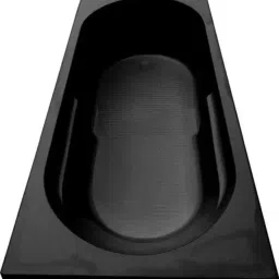 Divine 5.5 Feet Acrylic Rectangular- Black Alcove Bathtub-image-48