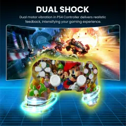 HG WORLD Ps4 Dualshock 4 Joystick Wireless Controller for PS4 With USB Cable Gamepad Motion Controller image 3