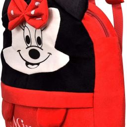 SM Soft Toy Bag mini mouse For Cute Kids 2-5 Years school Bag Lunch Bag-image-66