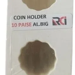 Coin Holder for 10 Paisa Big Annas Special Coins Collection - 150 Nos Coin Bank-image-27