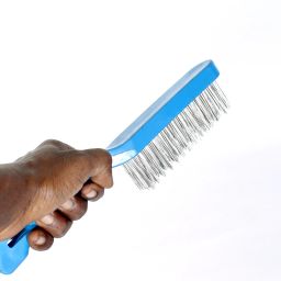 padmashri industry Plastic Handle Wire Brush(4Row) Handle Scratch Brush image 3