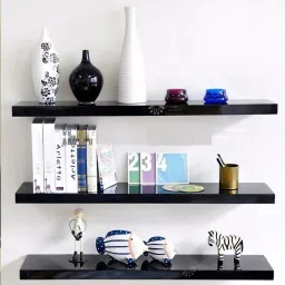 20 inch Engineered Floating Wall Shelf| Wall Mount| Wall Rack MDF (Medium Density Fiber) Wall Shelf-28