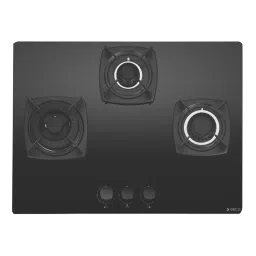 Elica DT FLEXI MFC 3B 60 SWIRL Glass Top 3 Burner Automatic Hob (Rotational On Device Control, Black)-picture-0